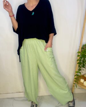 Babucha Colibrí Verde