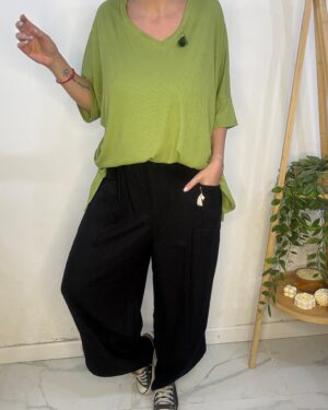 Babucha Colibrí Negra