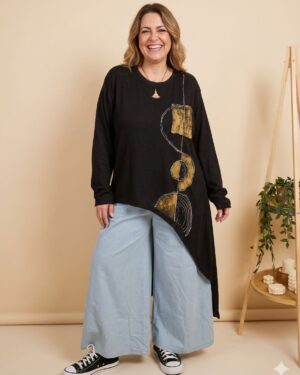 Remeron Libertad Pintado Negro •DESING•