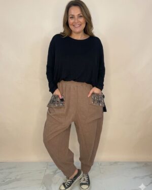 Babucha Espacio Pintada Tostado •DESING•